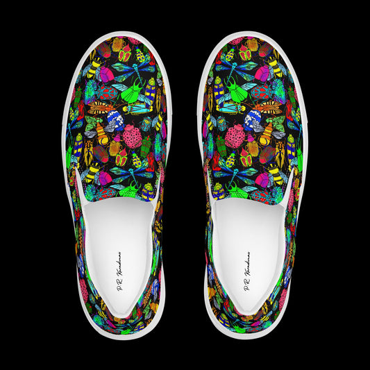 Women’s slip-on canvas shoes (Bugs)