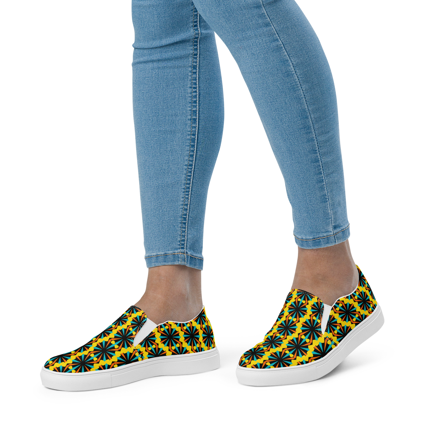 Women’s slip-on canvas shoes (Marigold)