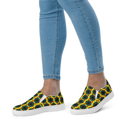 Women’s slip-on canvas shoes (Marigold)