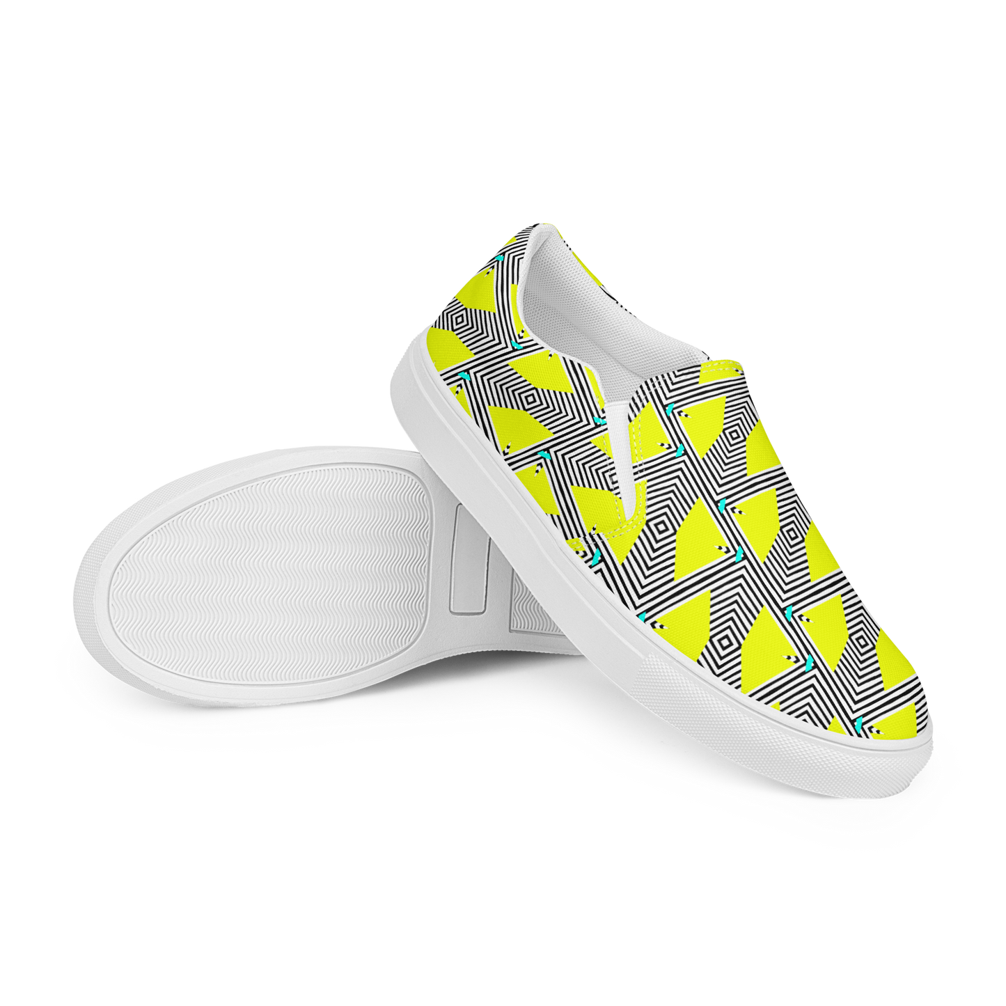 Women’s slip-on canvas shoes (Retro Yellow)