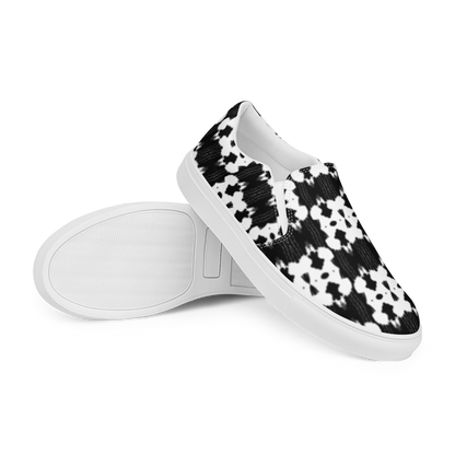 Women’s slip-on canvas shoes (Inkblot)